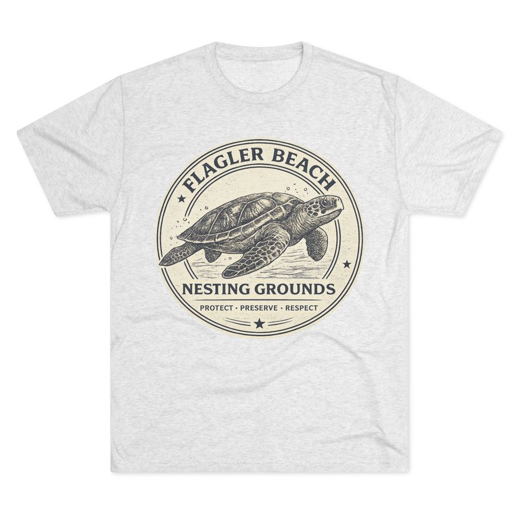 Flagler Beach Sea Turtle Tee — Nesting Grounds Conservation T‑Shirt
