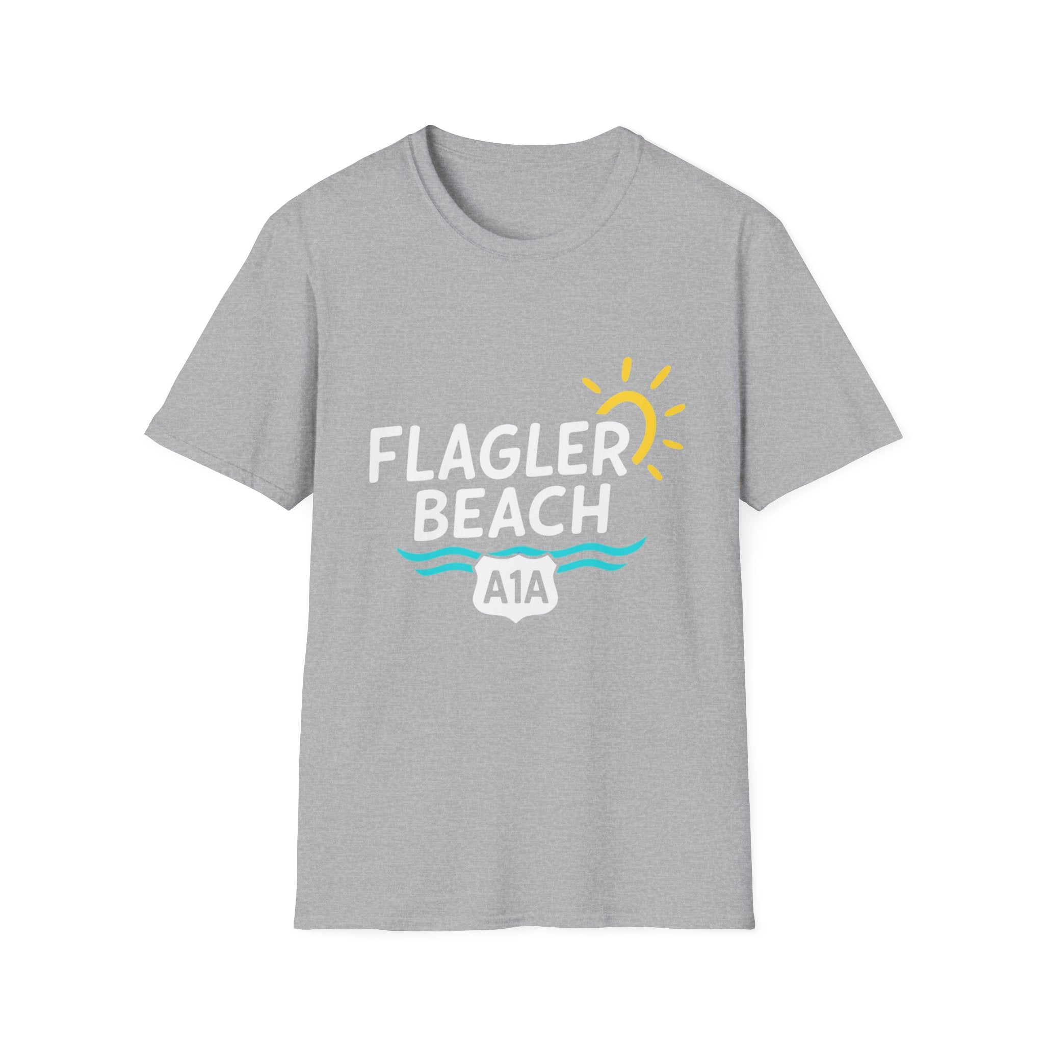 Flagler Beach A1A/Coordinates T-Shirt
