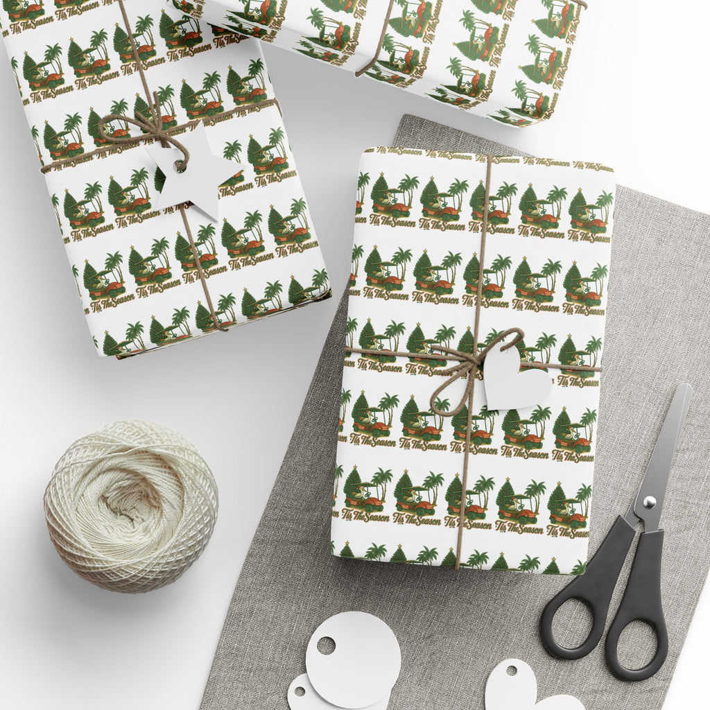 Pelican Express Wrapping Paper – Flagler Beach Edition