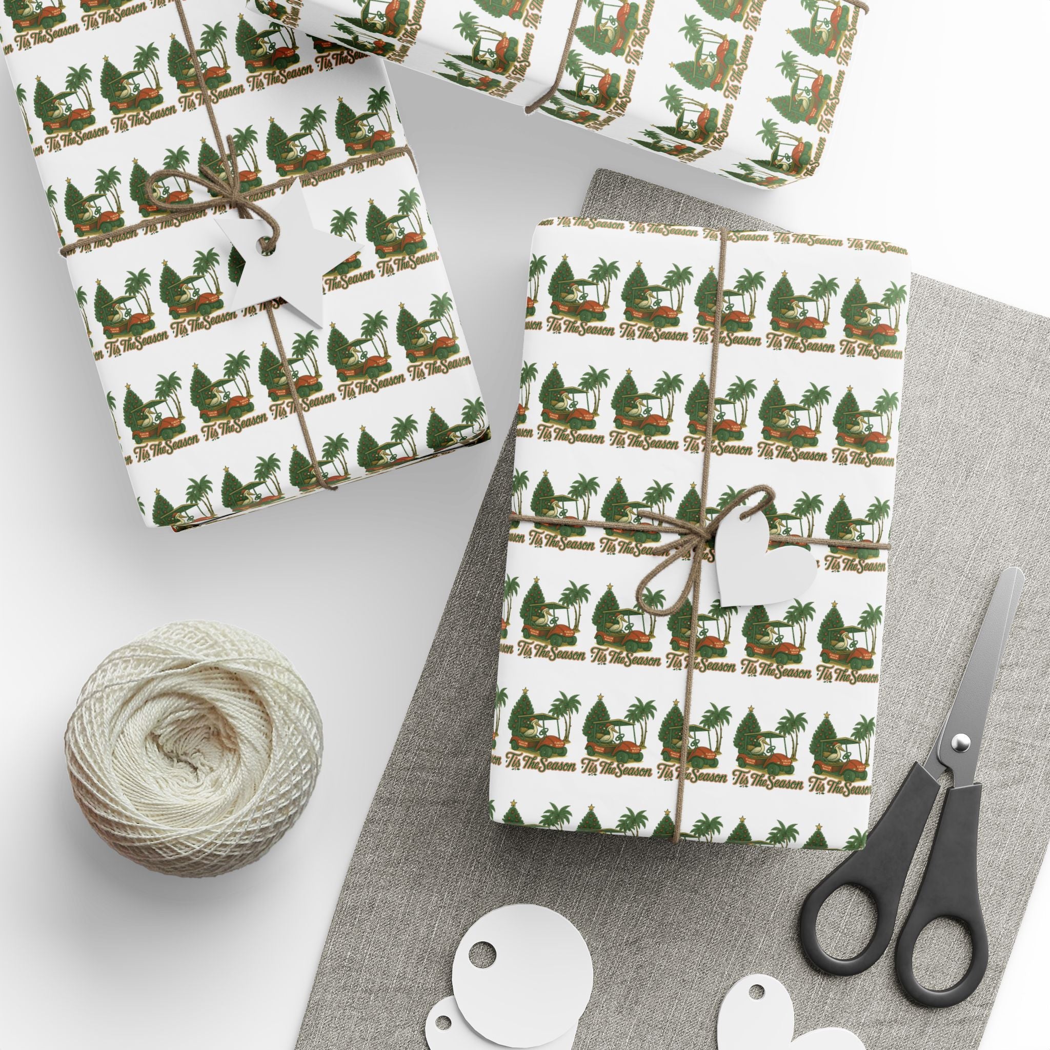 Pelican Express Wrapping Paper – Flagler Beach Edition