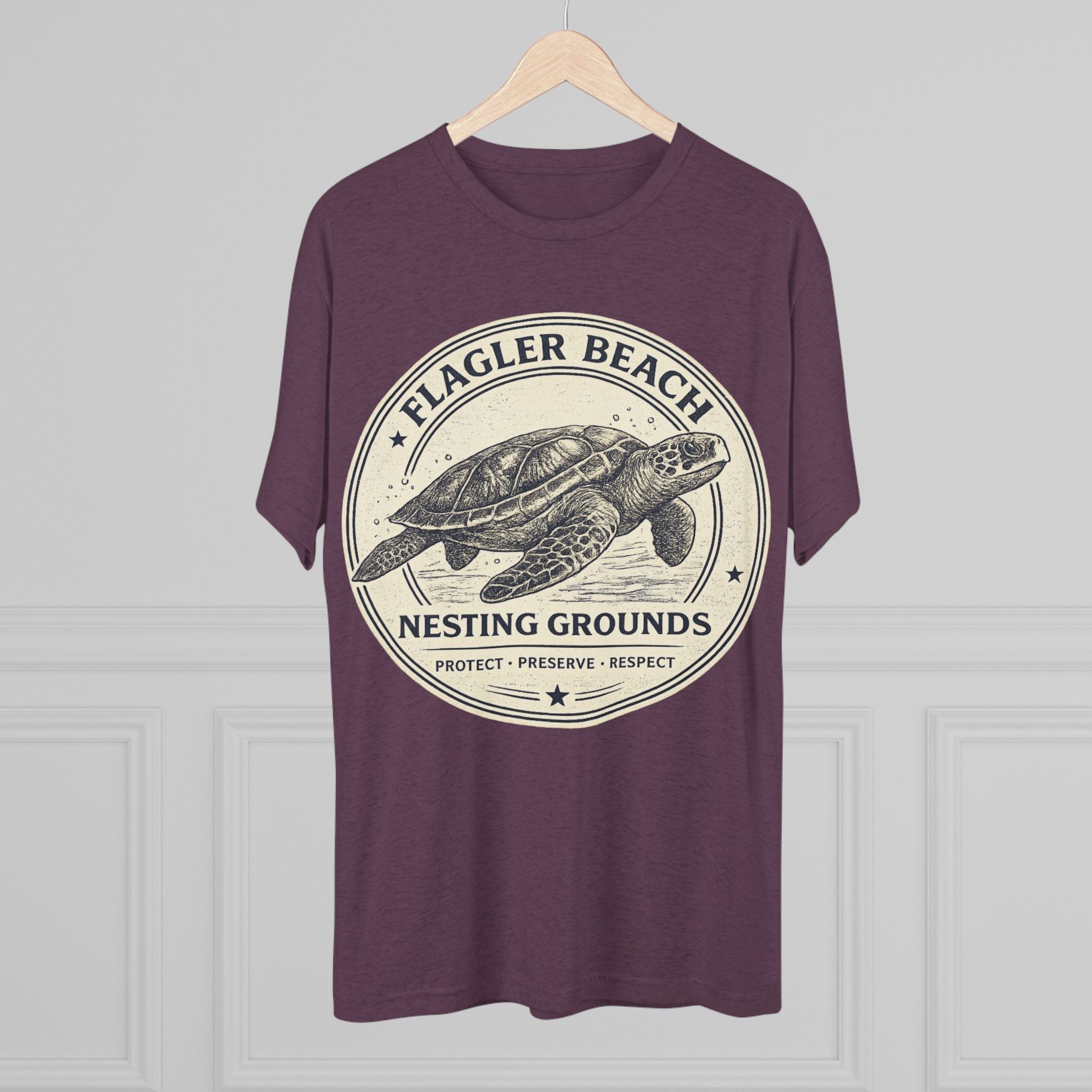 Flagler Beach Sea Turtle Tee — Nesting Grounds Conservation T‑Shirt