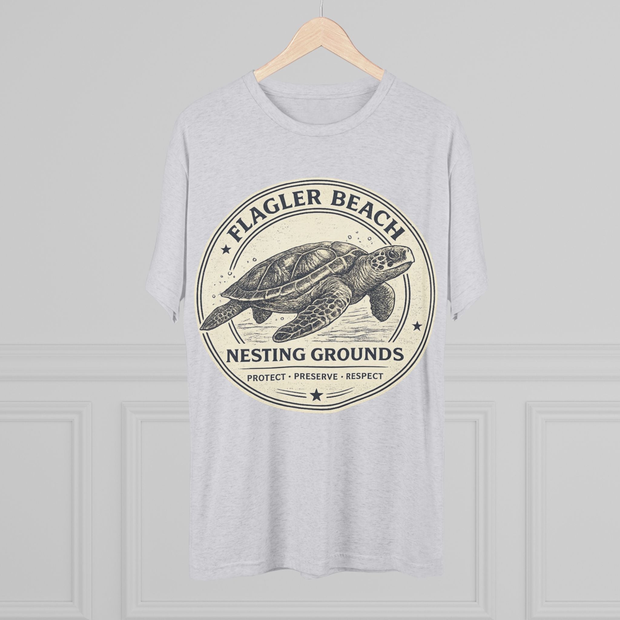 Flagler Beach Sea Turtle Tee — Nesting Grounds Conservation T‑Shirt