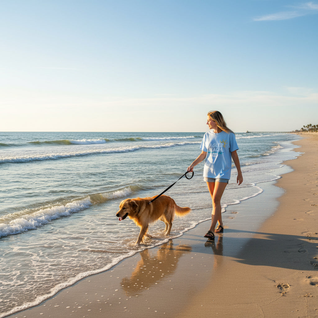 Flagler Beach A1A/Coordinates T-Shirt