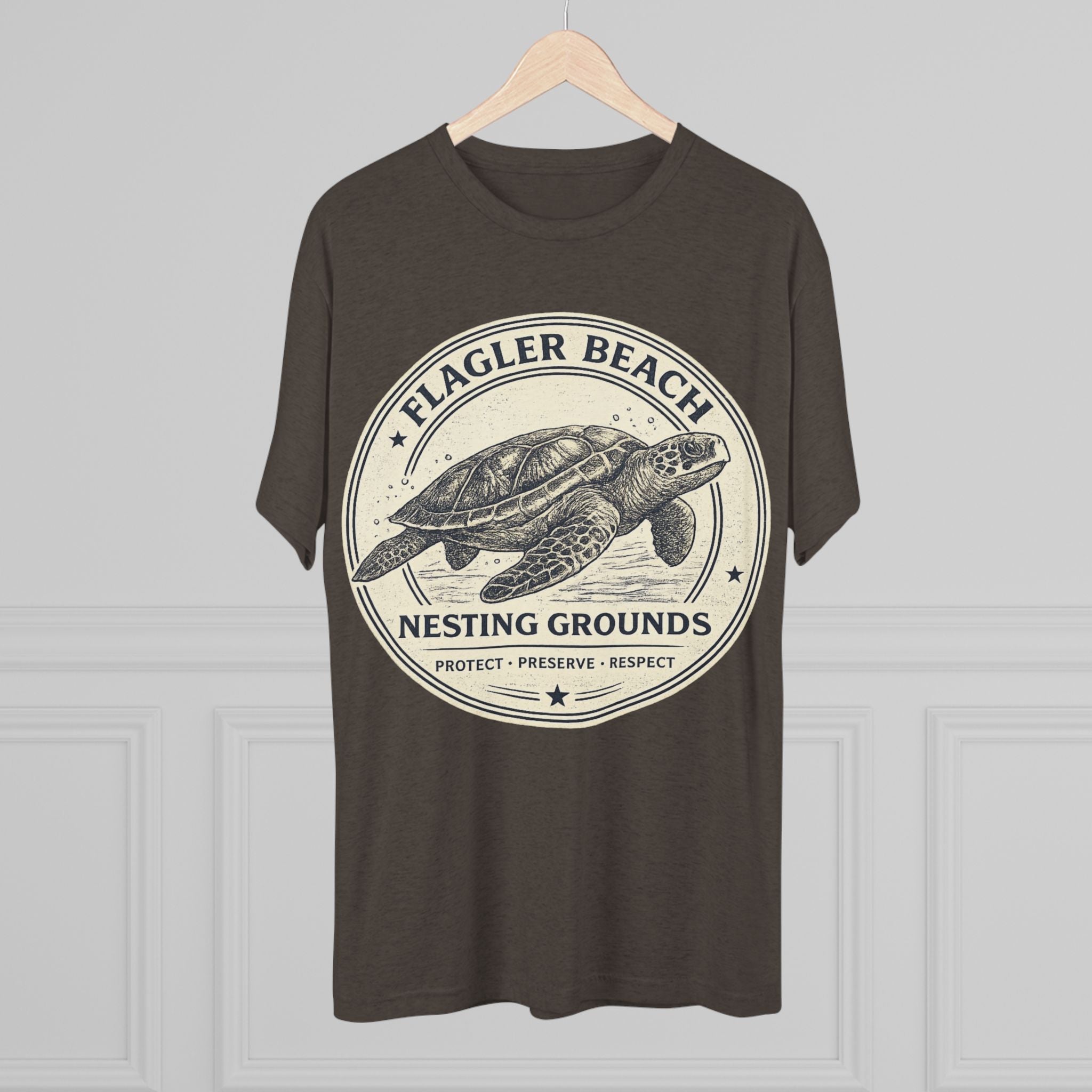 Flagler Beach Sea Turtle Tee — Nesting Grounds Conservation T‑Shirt