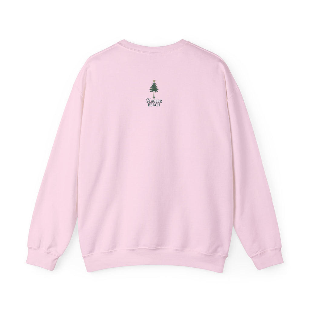 Flagler Beach Christmas Crewneck Sweatshirt - 'Tis The Season