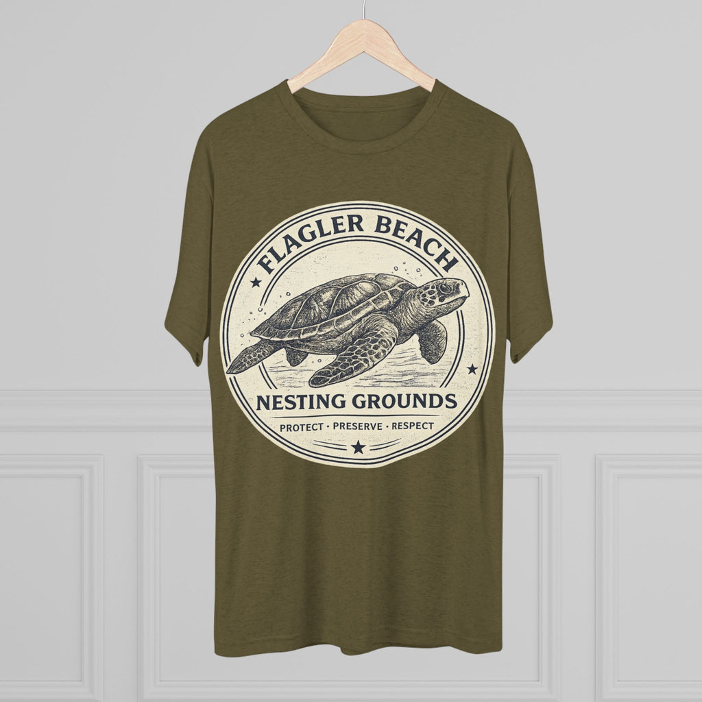 Flagler Beach Sea Turtle Tee — Nesting Grounds Conservation T‑Shirt