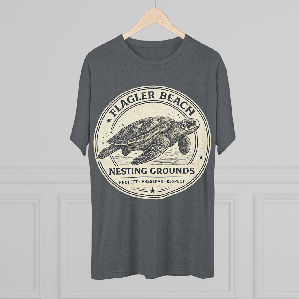 Flagler Beach Sea Turtle Tee — Nesting Grounds Conservation T‑Shirt