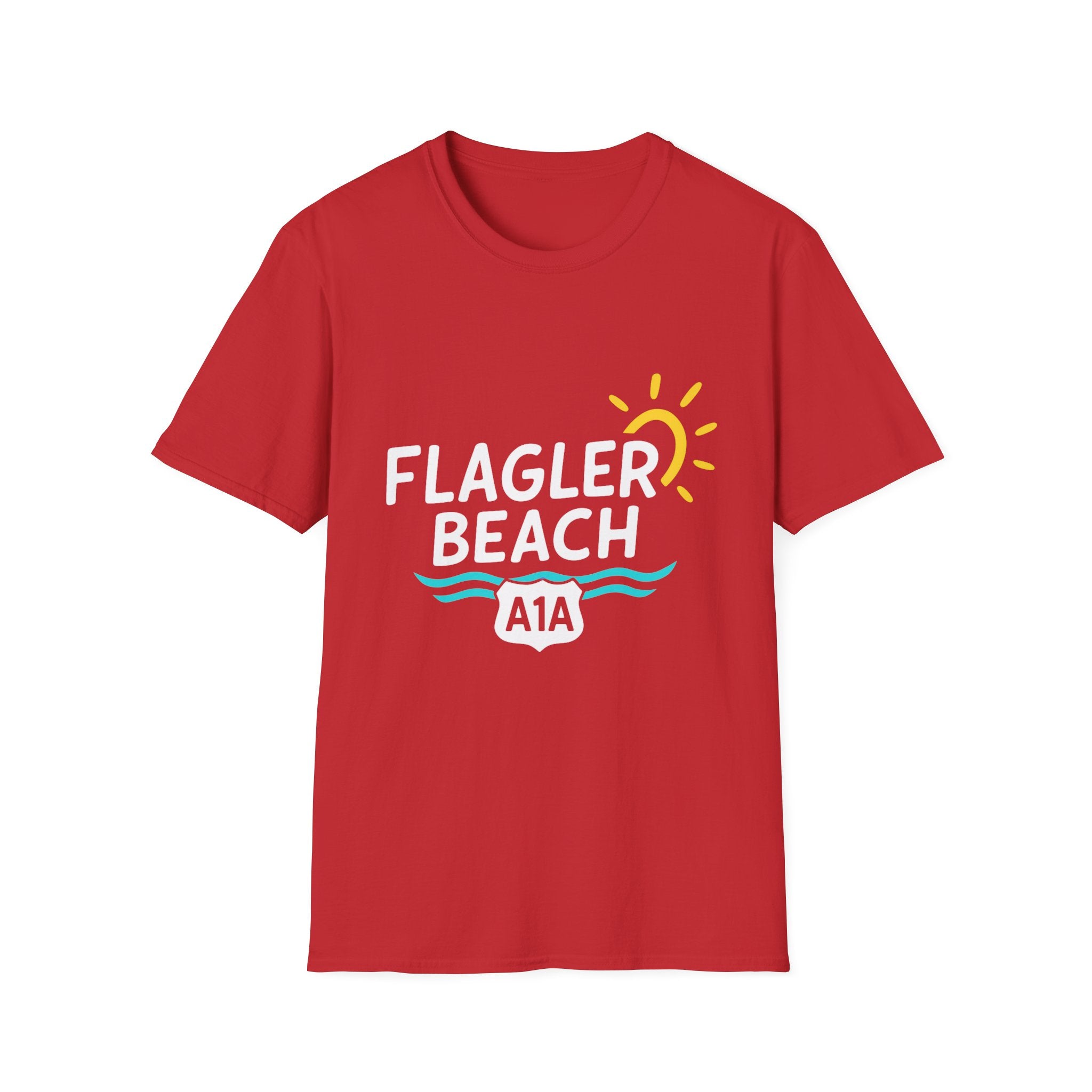 Flagler Beach A1A/Coordinates T-Shirt