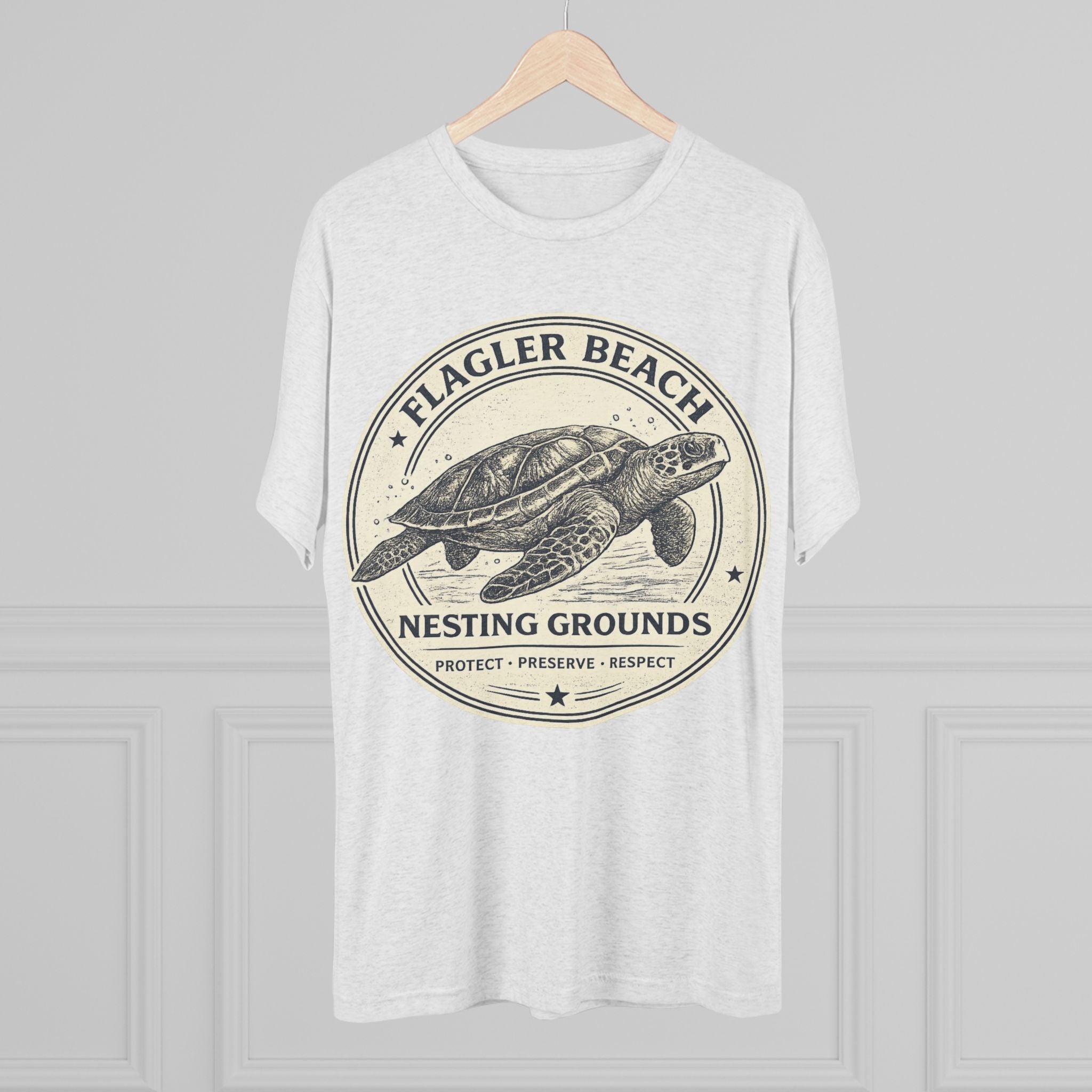 Flagler Beach Sea Turtle Tee — Nesting Grounds Conservation T‑Shirt