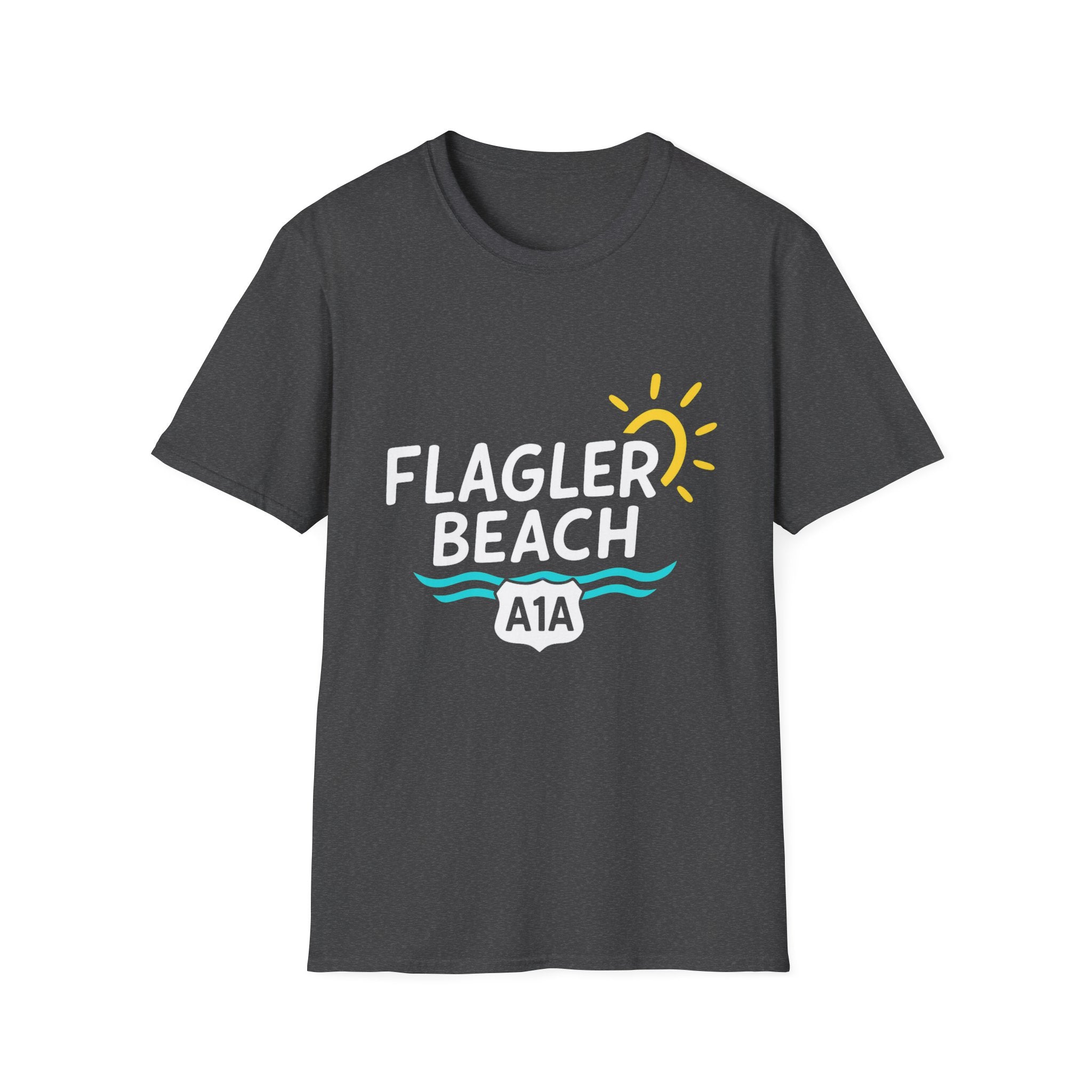 Flagler Beach A1A/Coordinates T-Shirt