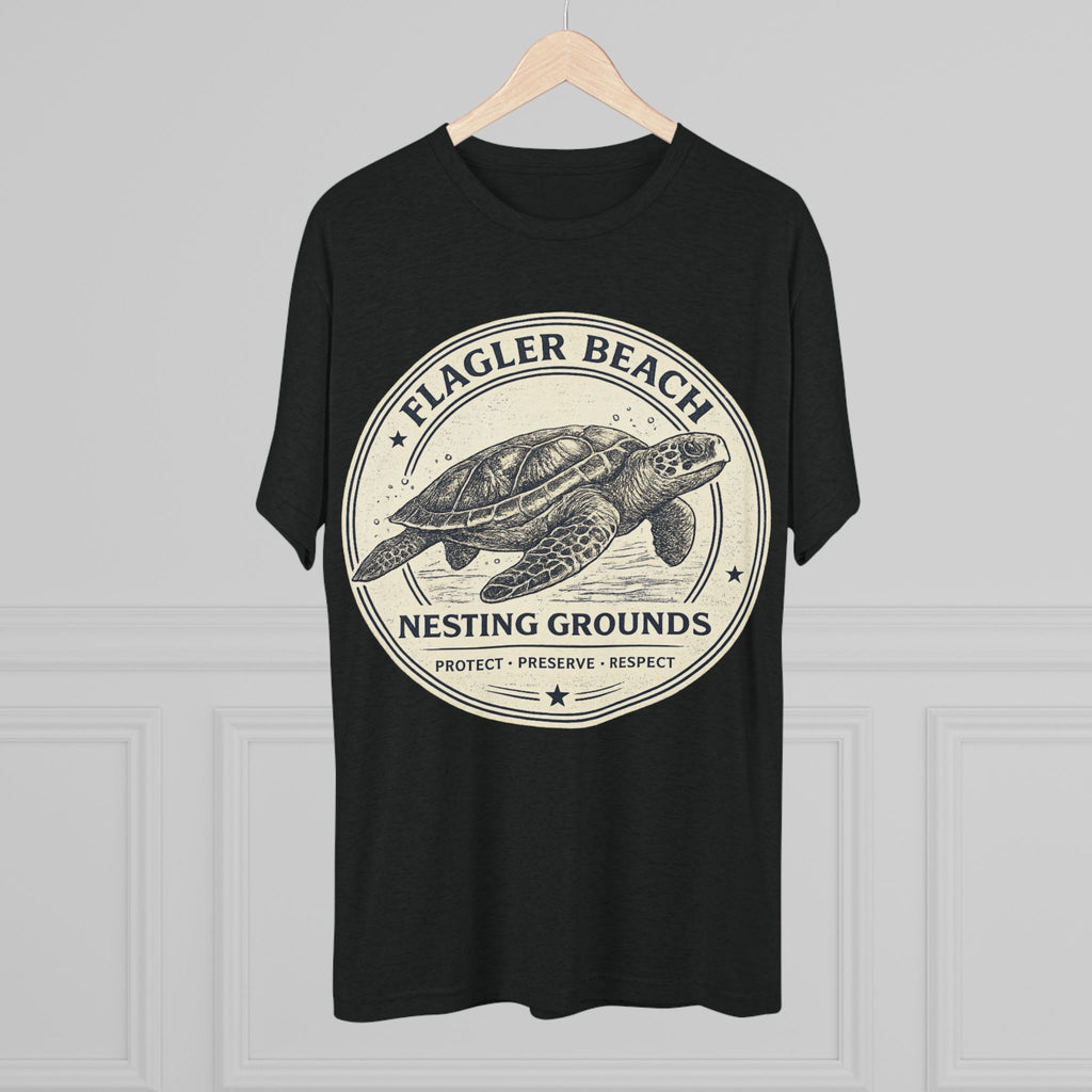 Flagler Beach Sea Turtle Tee — Nesting Grounds Conservation T‑Shirt