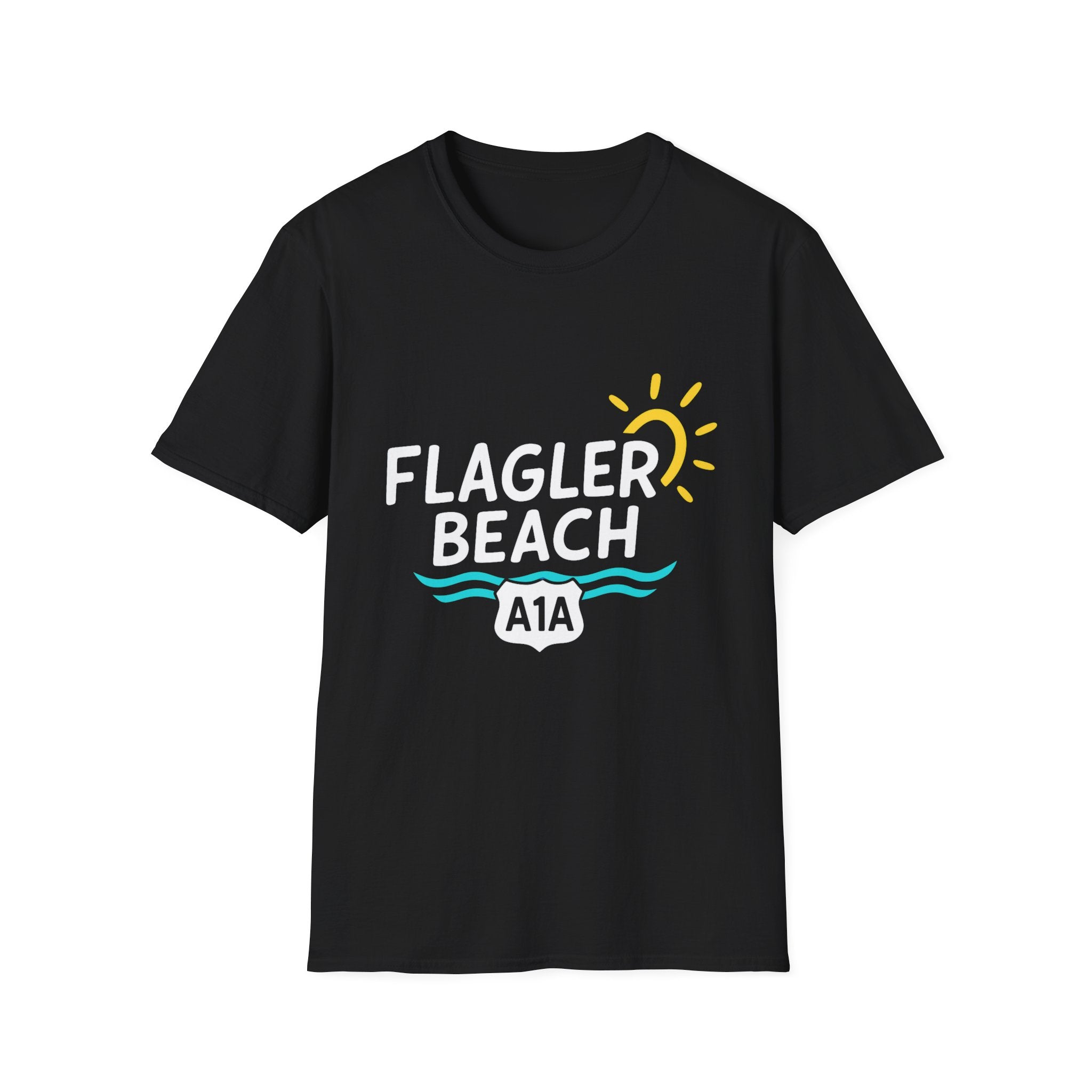 Flagler Beach A1A/Coordinates T-Shirt