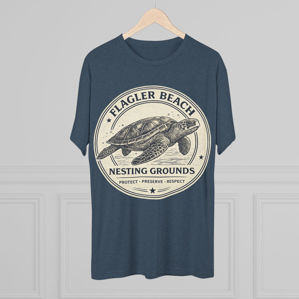 Flagler Beach Sea Turtle Tee — Nesting Grounds Conservation T‑Shirt
