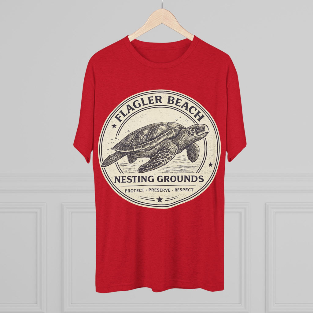 Flagler Beach Sea Turtle Tee — Nesting Grounds Conservation T‑Shirt