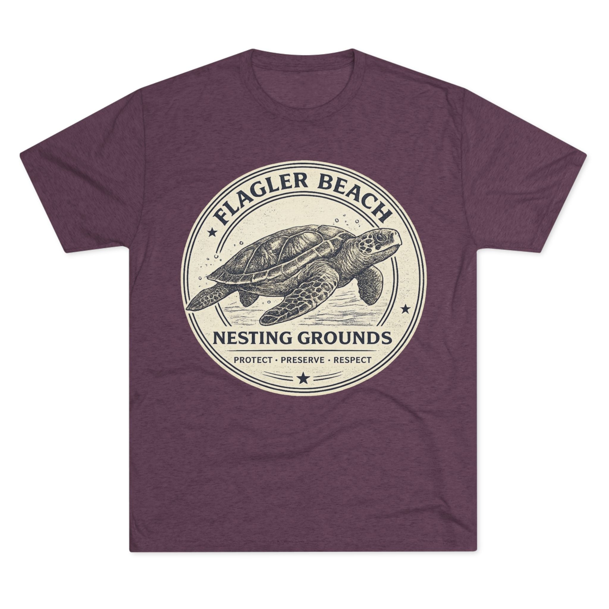 Flagler Beach Sea Turtle Tee — Nesting Grounds Conservation T‑Shirt