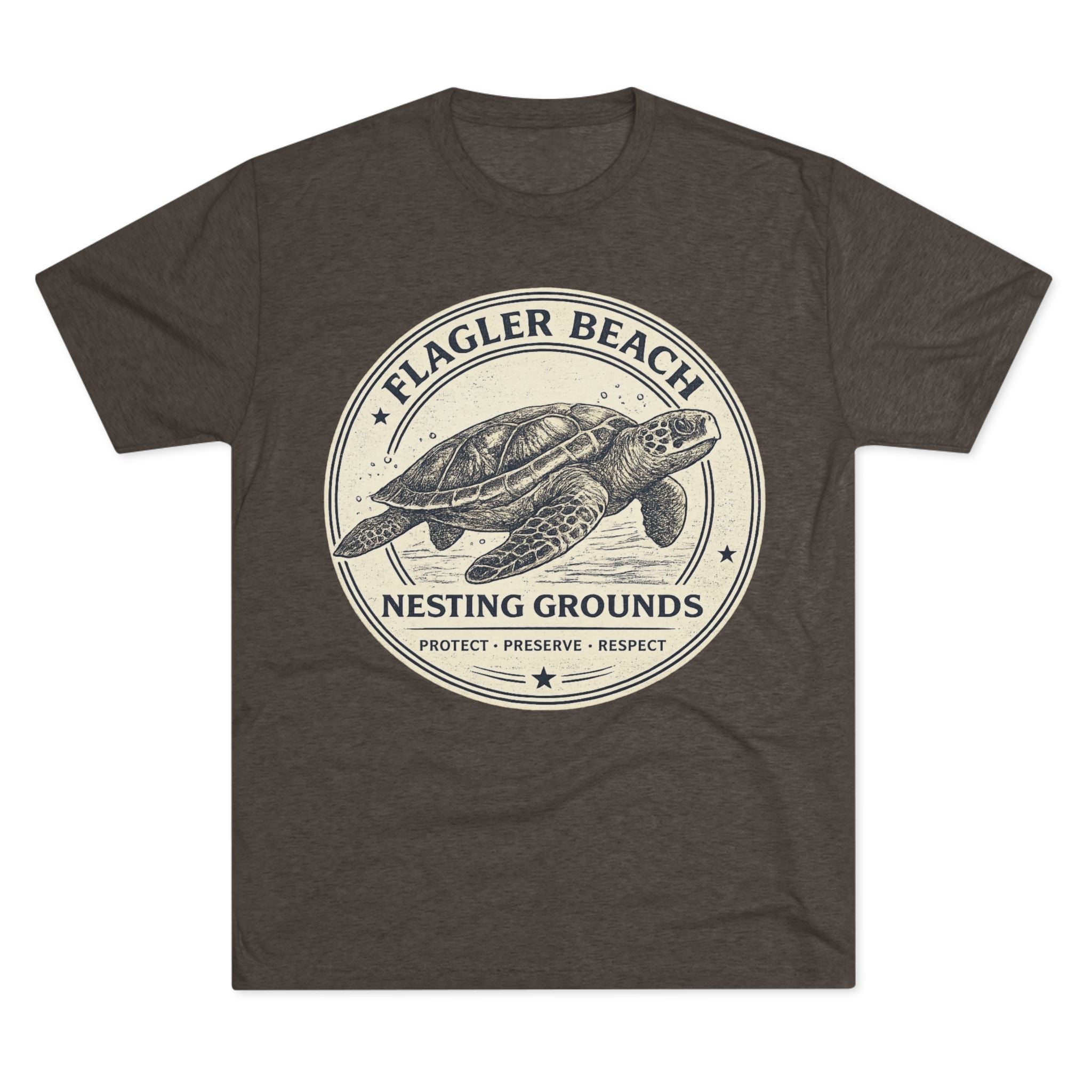 Flagler Beach Sea Turtle Tee — Nesting Grounds Conservation T‑Shirt
