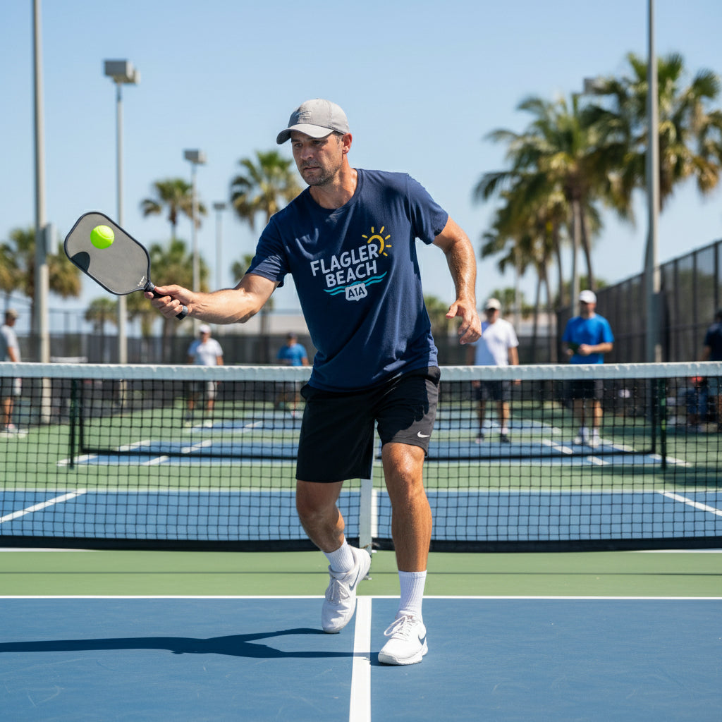 Flagler Beach A1A/Coordinates T-Shirt