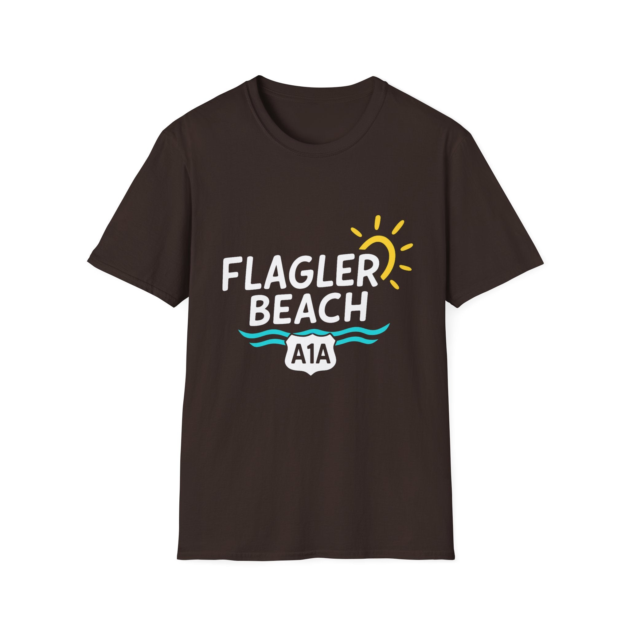 Flagler Beach A1A/Coordinates T-Shirt