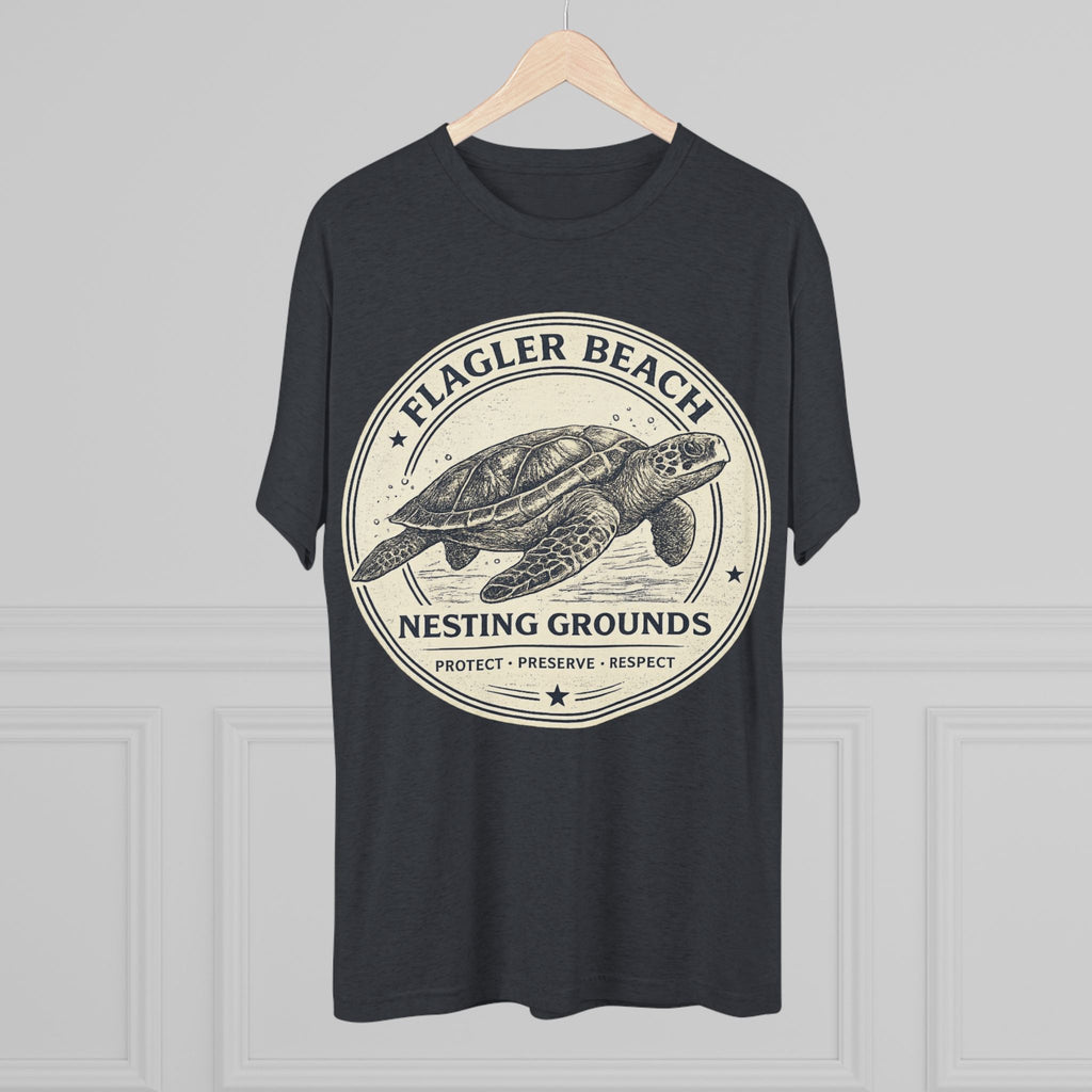 Flagler Beach Sea Turtle Tee — Nesting Grounds Conservation T‑Shirt